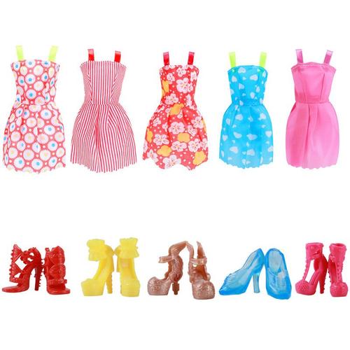 60 Pièces 30 Cm/11 Pouces Vêtements Et Chaussures Barbie Accessoires D'habillage