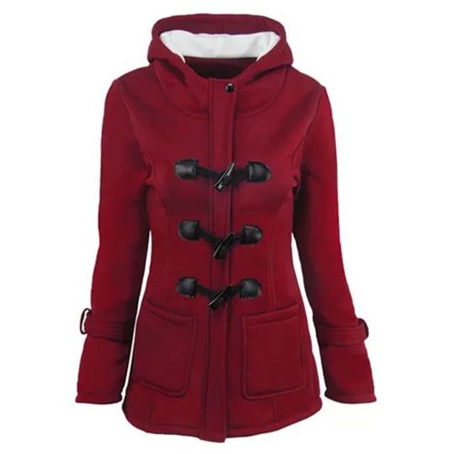Manteau Femme Uni Veste Blouson À Capuche Grande Parka Vêtements Noir