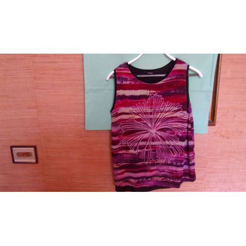 Tee Shirt Sans Manche Femme " Desigual