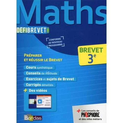 Maths Brevet 3e