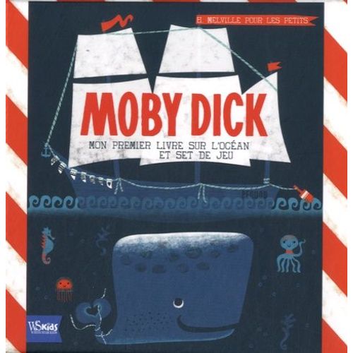 Moby Dick - Avec Un Livre Sur L'océan Et Un Set De Jeu