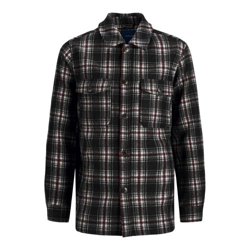 Jack & Jones Jorollie Check Shirt Jacket Ls Noir