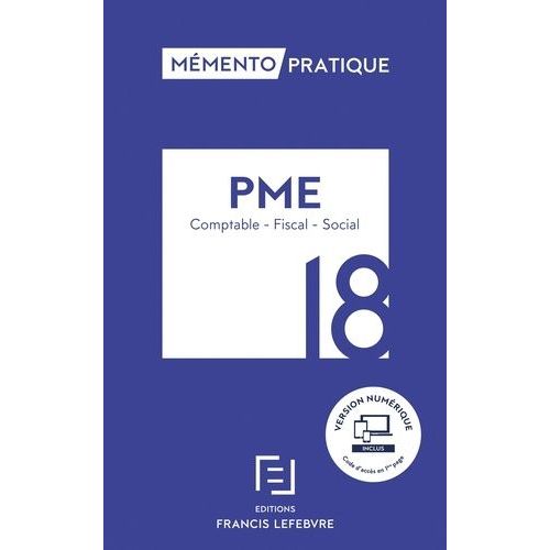 Pme - Règles Comptables - Fiscalité - Relations Sociales