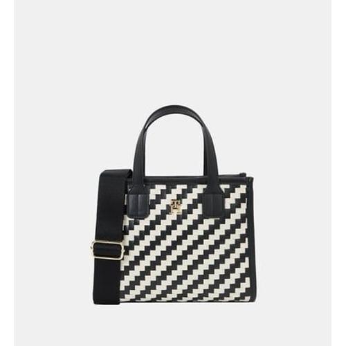 Tommy Hilfiger - Mini sac cabas Th City  - Noir