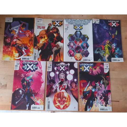 Legion Of X 1 À 7 - Lot De 7 Comics X-Men En Anglais
