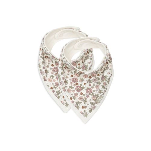 Lot De 2 Bavoirs Bandana Retro Bloom - Jollein