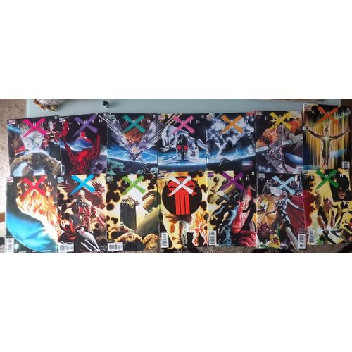 Earth X - Serie Complete N°0 À 12 + X - Marvel (1999) En Anglais
