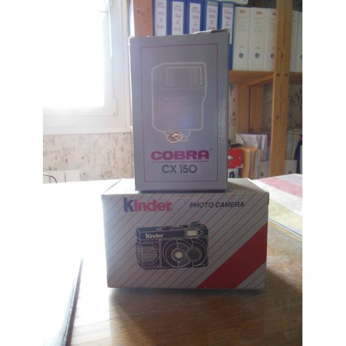 Camera photo KINDER X-1000 + Flash électronique COBRA CX 150