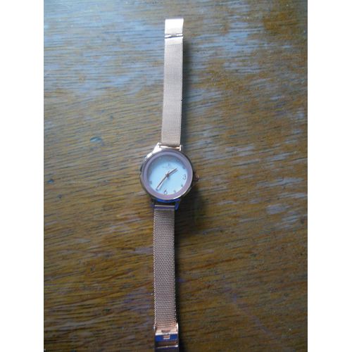 Montre Femme En Acier Rose Jls