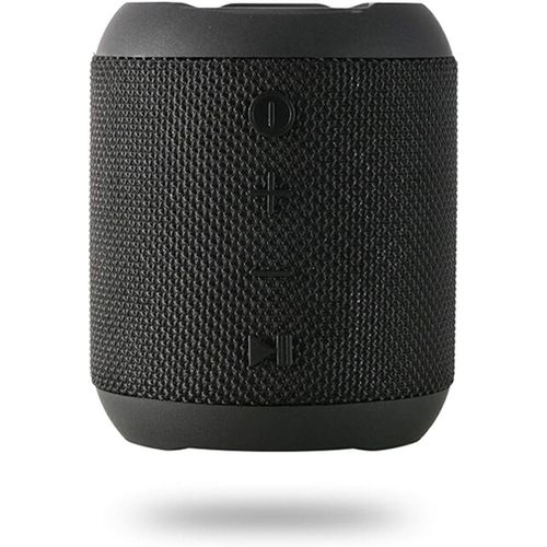 Noir - 1 Piece Portable Bluetooth Speaker, 20W Waterproof Bluetooth Speaker HD Audio, Bluetooth 5.0 Dual Driver with 360° Sound, 16 Hours Hands Free Calling with FM Support