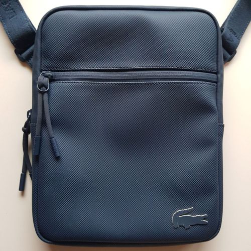 Sacoche Grand Modèle Bleu Marine Lacoste