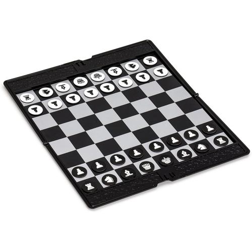 Jeu D'échecs Magnétique De Poche Pliable (20cm) - Portable Et Format De Voyage