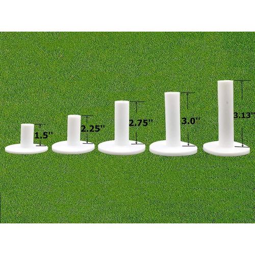 Tapis De Practice De Golf En Caoutchouc, 5 Pièces, Tapis D'entraînement Durable De Différentes Tailles, Convient Aux Hommes, Femmes Et Enfants Pour Les Sports D'intérieur.