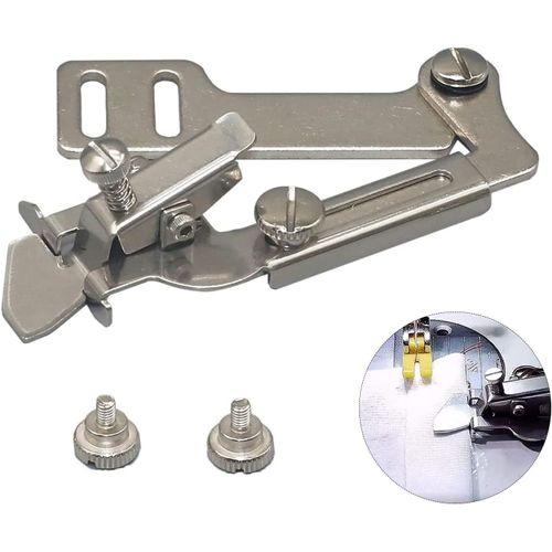 Reliure pour Machine à Coudre - Ourlet Roulé Pied Presseur - Machine à Coudre Reliure - Réglable Presseur - Pied de machine à coudre en acier inoxydable,Convient aux machines à coudre ordinaires