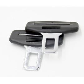 ProPlip Clip bouton en plastique noir bouchon d'arrêt pour ceinture de  sécurité de voiture