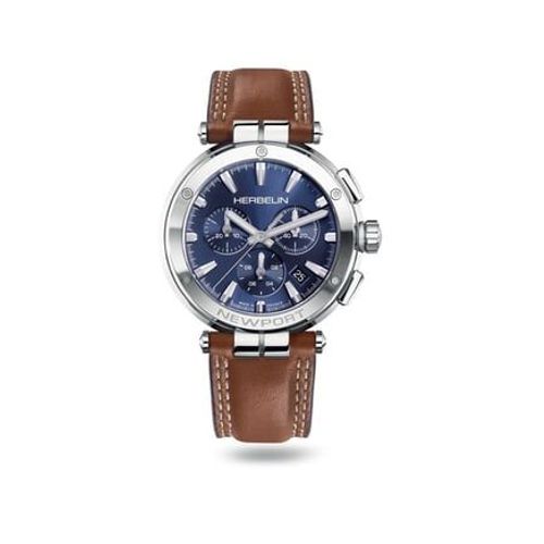 Herbelin - Montre Homme Newport Bleu 37658ap15gd  - Argenté