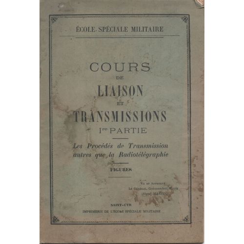 Cours De Liaison Et Transmissions 1ère Partie