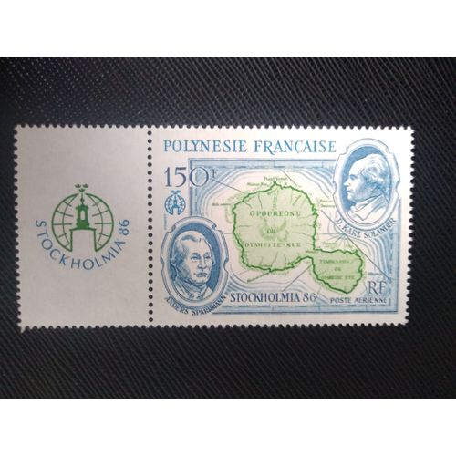 Timbre Polynesie Francaise Yt Pa 192 Stockholmie 86 1986 ( 061207 )