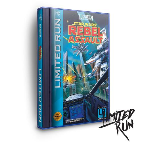 Star Wars Rebel Assault Sega Mega Cd Classic Edition - Limited Run Games