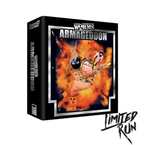 Worms Armageddon Edition Collector - Gbc Game Boy Color (Limited Run Games)