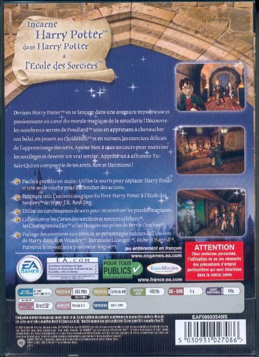 Harry Potter A L Ecole Des Sorciers Rakuten