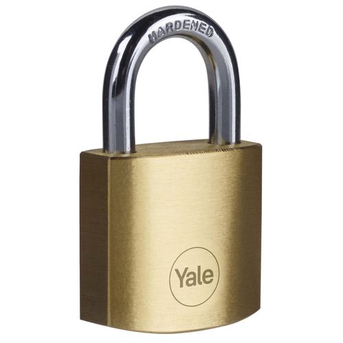 Cadenas en laiton avec une anse en acier cémenté - 35 mm - 3 clés YALE