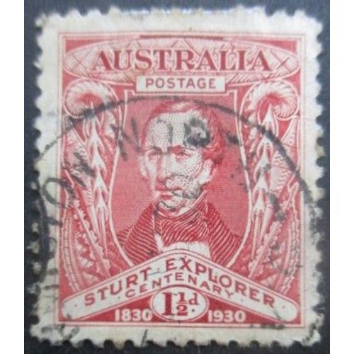 Australie N°68 Charles Start Oblitéré
