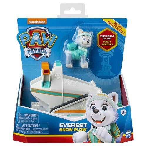 La Pat' Patrouille Vehicule + Figurine Everest Paw Patrol (Solid)