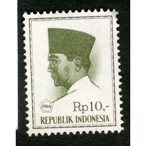 Timbre Republik Indonesia, 1966, Rp 10