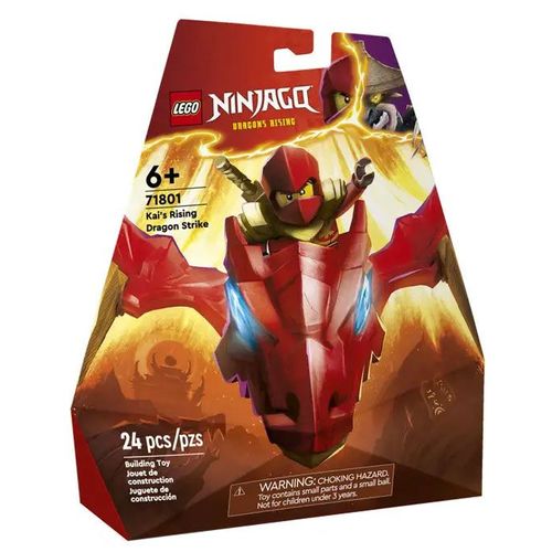 Lego Ninjago - L'attaque Du Dragon Rebelle De Kai - 71801