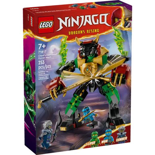 Lego Ninjago - Le Robot Du Pouvoir Élémentaire De Lloyd - 71817
