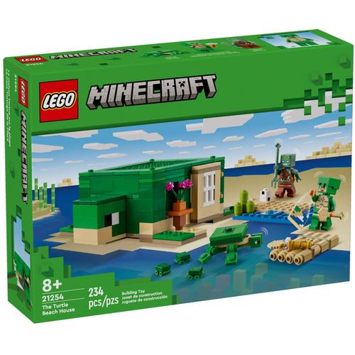 Lego Minecraft - La Maison De La Plage De La Tortue - 21254