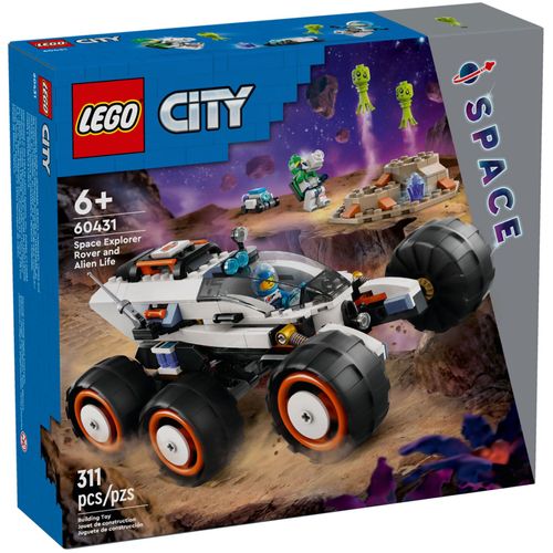 LEGO City - Le rover d'exploration spatiale et la vie extraterrestre - 60431