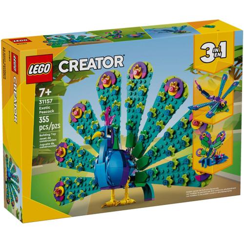 Lego Creator - Le Paon Exotique - 31157