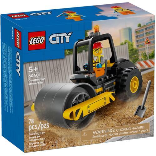 Lego City - Le Rouleau Compresseur De Chantier - 60401