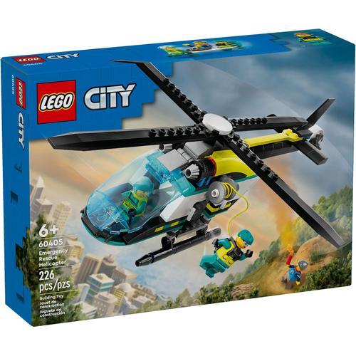 Lego City - L'hélicoptère Des Urgences - 60405