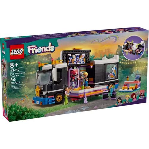 Lego Friends - Le Tourbus De La Star De La Pop - 42619