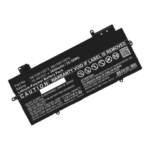 DLH - Batterie de portable (équivalent à : Lenovo L20C4P71, Lenovo L20D4P71, Lenovo L20L4P71, Lenovo L20M4P71, Lenovo 5B10W13973, Lenovo 5B10W13974, Lenovo 5B10W13975, Lenovo SB10T83216, Lenovo...