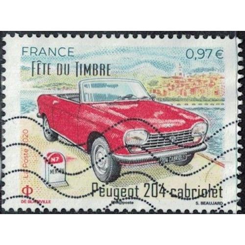 France 2020 Oblitéré Used Voiture Peugeot 204 Cabriolet Y&t Fr 5429 Su