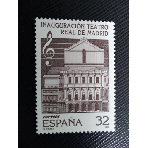 Timbre Espagne Yt 3089 Théâtre Royal, Madrid 1997 ( 071207 )