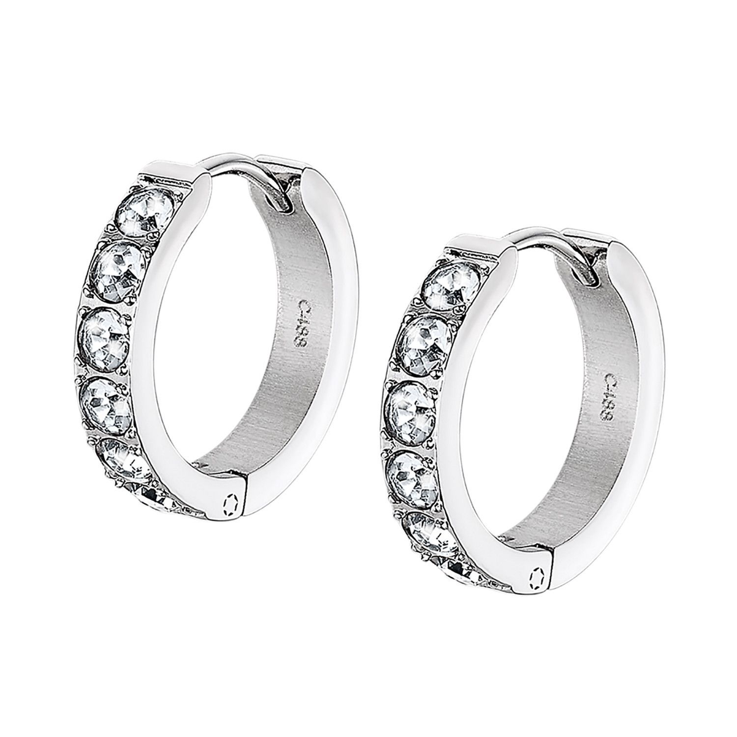 Créoles Lotus Style Urban Woman Serties Oxyde De Zirconium
