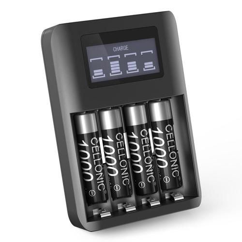 4x Batterie pour téléphone fixe Siemens Gigaset A400 A415 A415A A580 A585 /  C300 C430 C430A C475 C530 C530A / S810 S850 S850A / CL660HX CL660 / E290