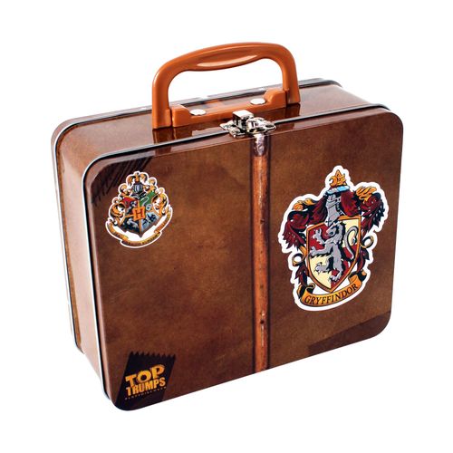 Top Trumps - Jeu De Cartes En Boîte Avec 2 Barres Harry Potter Gryffindor - Travaillez Avec Votre Valise Au Château De Hogwarts Harry Potter