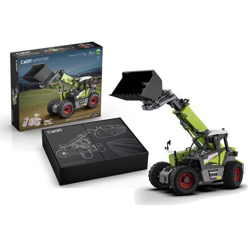 Cada Eric Trax C61051w Master Series Télescope 1 17 1469 Pi Ces Télécommandées Avec 5 Moteurs Et Lumi Re Led Compatible Avec Lego Technic Vert