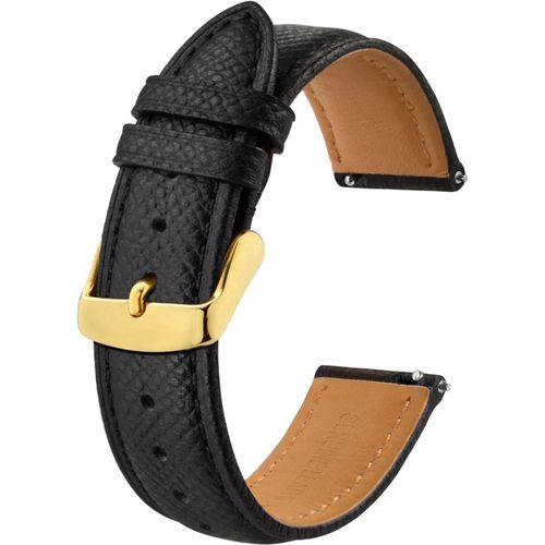 Bracelets De Montres En Cuir Texturé,Remplacement Dégagement Rapide Pour Femme Homme,18mm 20mm 22mm.[U574]