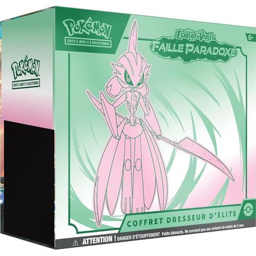 Pokémon - Coffret - Ev04 Ecarlate Et Violet - Faille Paradoxe - Dresseur D'elite : Garde-De-Fer