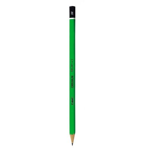 12 Crayons À Papier - 2h - Mine Dure - Bic Criterium 550
