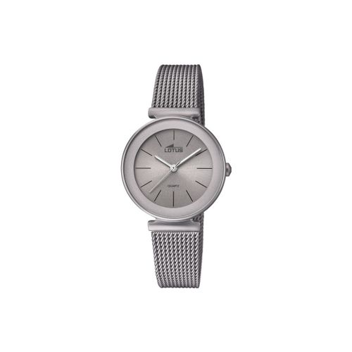 Lotus Montre Femme Analogique Montre Quartz Trendy Bracelet En Acier Inoxydable Gris Ul18435/2