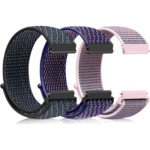 Bracelet De Montre En Nylon 16mm 18mm 19mm 20mm 22mm,Bracelet De Sport Réglable À Libération Rapide Pour Homme Femme,Tissu Souple Respirant Montre Bracelet.[U1878]
