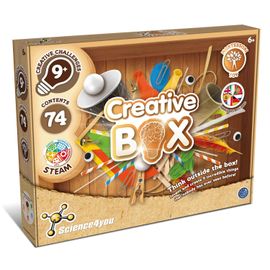 Science4you Kit Créatif Pour Enfants 6 7 8 9 10 Ans - Kit Activités Manuelles Pour Enfants Avec 74 Contenus - Jeu Éducatif Montessori 80003321